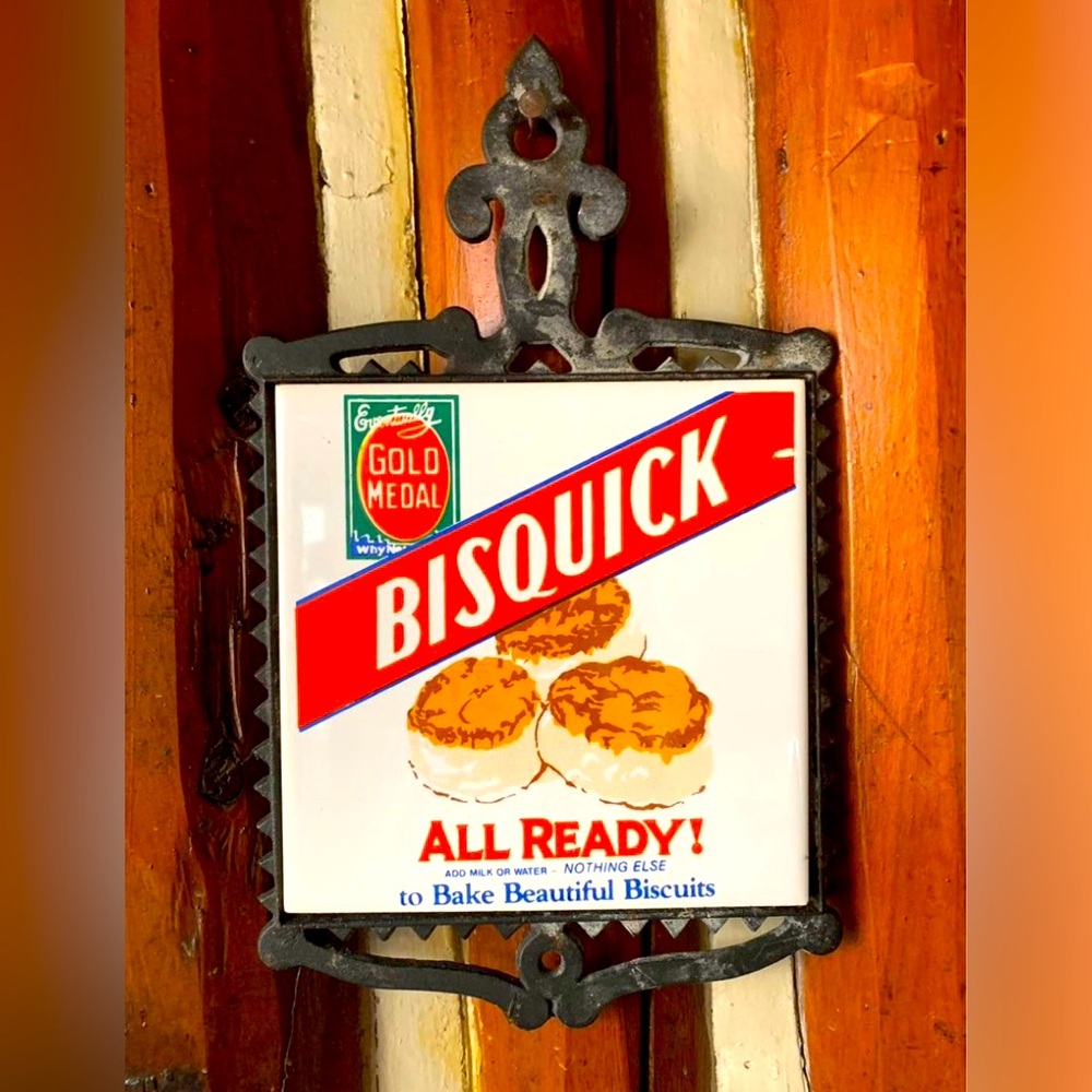 Vintage bisquick trivet